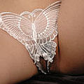 Thai par in butterfly panties