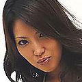 Horny japanese saya stroking the hard dick